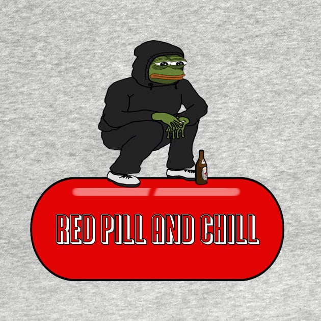 Squatting Pepe Red Pill and Chill by SquattingSlavTV